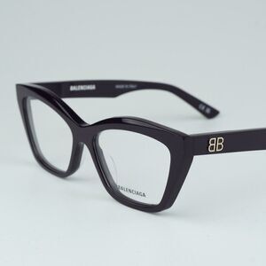 NEW Balenciaga BB0342O 003 Violet Cat Eye Women Eyeglasses BB 0342O